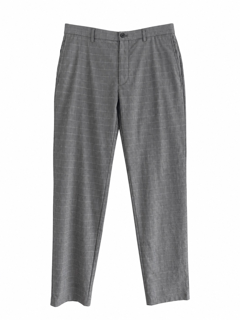 Theory Men’s Gray Plaid Pull On Pants Size 34 Pull On Trousers